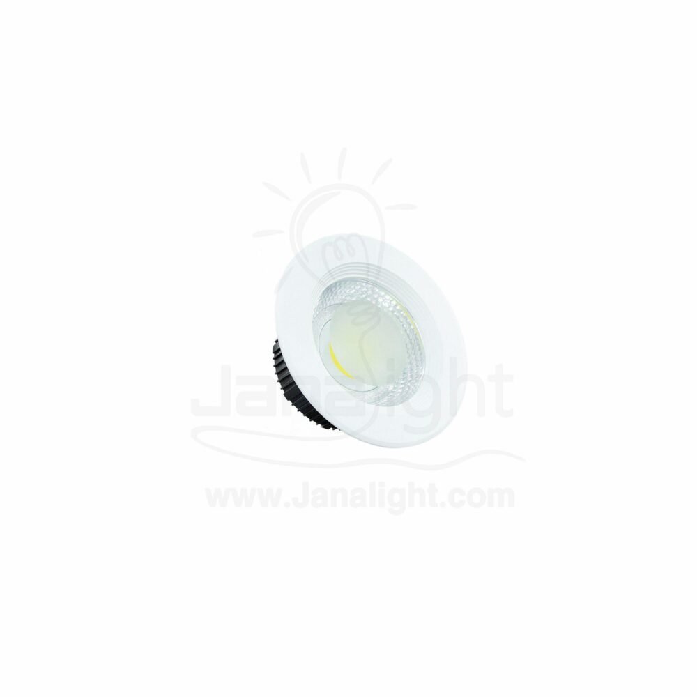 كومبكت COB ابيض 15 وات HD metal white compact 15 watt COB downlight